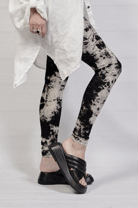 2002-PT11/DN Tie Dye Leggings - ONE