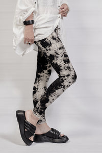 2002-PT11/DN Tie Dye Leggings - ONE