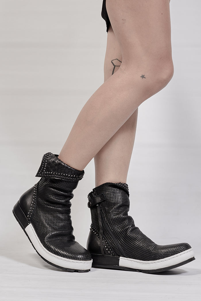 1701-BO04 Crush Jet Boots 11 - Black