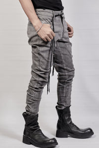 2102-PT01A Stretch Twill Pant 03 - Charcoal