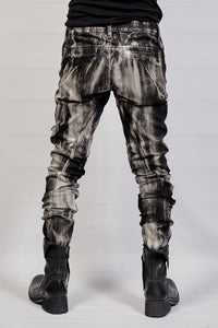 2101-PT01C Discharged Stretch Twill Pants 02 - ONE