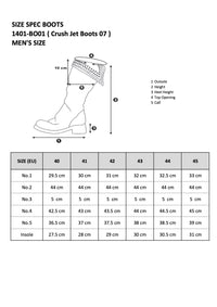 1401-BO01 Crush Jet Boots 07 - Black